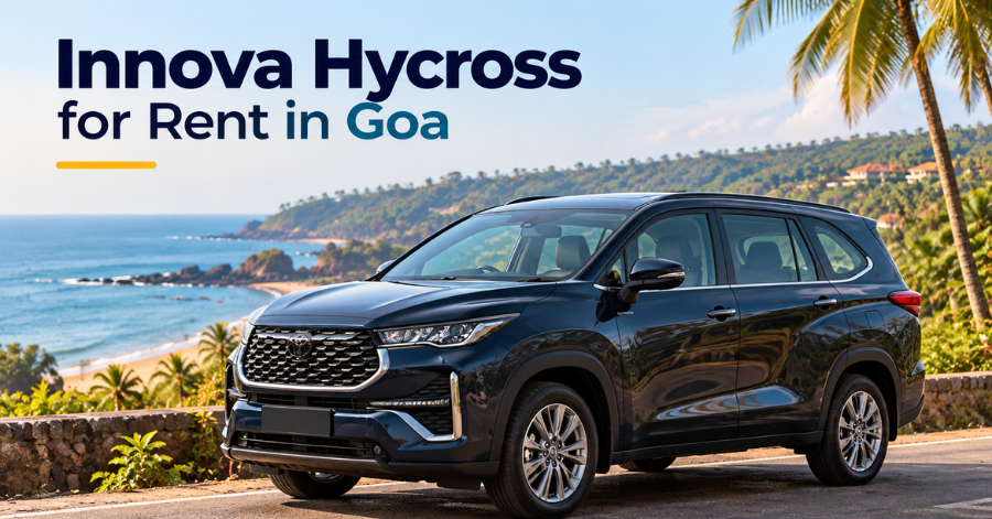 Innova Hycross for Rent in Goa | Royal Car Rentals Goa