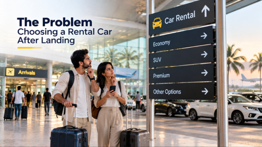 The Problem Choosing a Rental Car After Landing