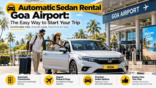 Automatic Sedan Rental Goa Airport The Easy Way to Start Your Trip