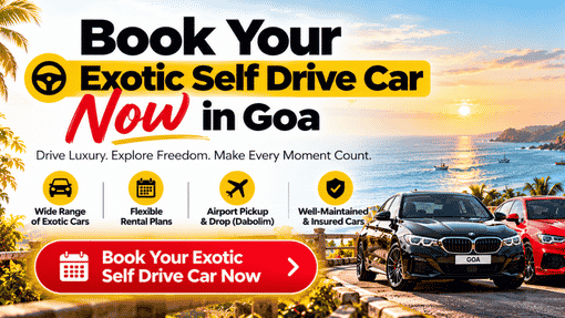 Book your exotic self drive car now