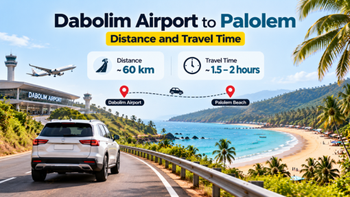 Dabolim Airport to Palolem distance and travel time