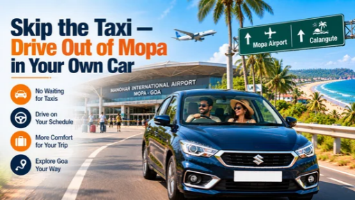 Skip the taxi — drive out of Mopa in your own car
