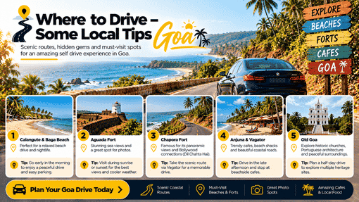 Where to drive – some local tips