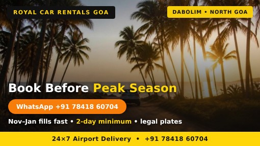 Book Your Self Drive Car suv on a palm road heading to the sea at sunset